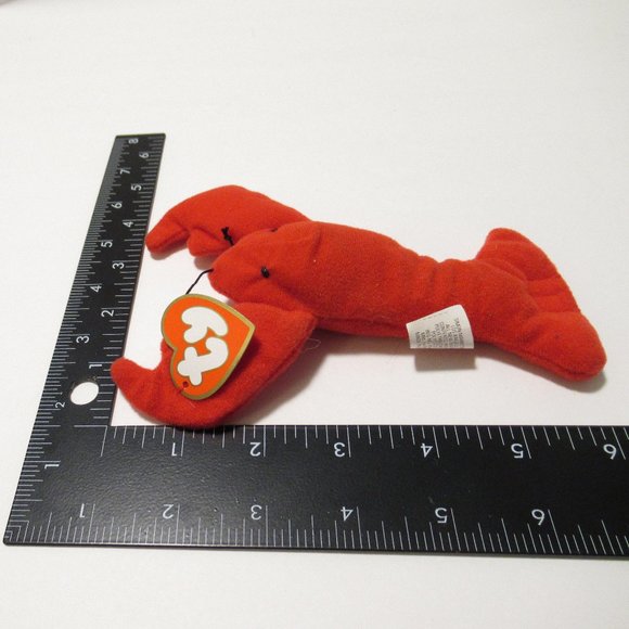 Pinchers the Catnip Teenie Beanie Lobster - Picture 4 of 5